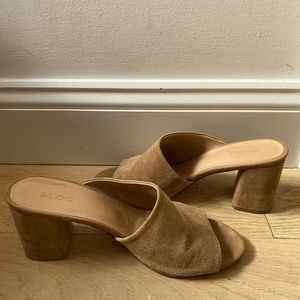 Aldo Beige Heels size 10